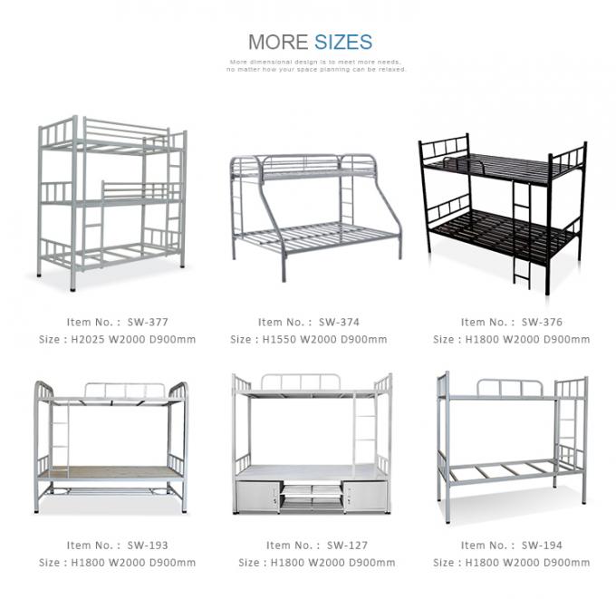 Cama de acero modificada para requisitos particulares nuevo marco metálico 2018 del parador de la fábrica barato durable sola en hotselling