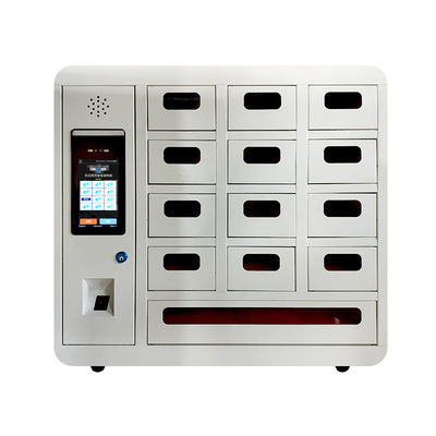 Gabinete de carga de almacenamiento del teléfono electrónico elegante del armario con la fuente del estado de excepción