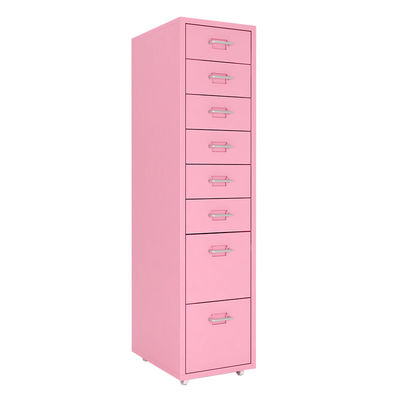 Gabinete de fichero móvil del metal de los cajones del almacenamiento de la sala de estar de los cajones del multicolor 8