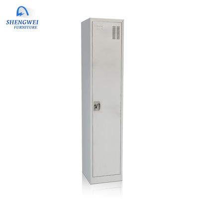 Guardarropa de acero de la ropa de la sola puerta