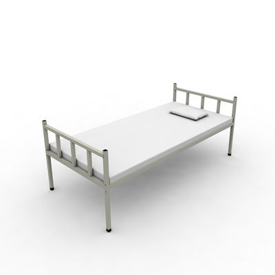 Fácil monte el golpe abajo Gray Color Steel Bed de una sola capa impermeable