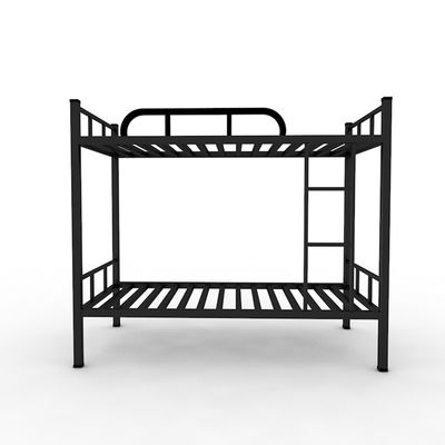 Cama fuerte de Gray Color Children Metal Bunk del negro del dormitorio de Bedbase