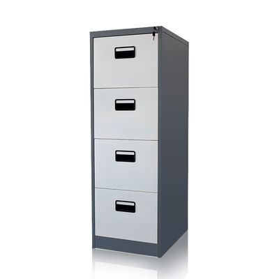 4 gabinetes oscuros de Grey Frame Lockable Vertical Filing del cajón