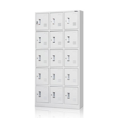 Armario de almacenamiento multi de la puerta de las puertas del embalaje 15 del correo con los respiraderos de las cerraduras