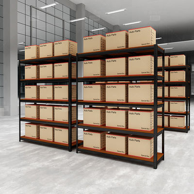 Estante de acero del estante gradas del MDF de Boltless de 5 del metal del estante ajustable del garaje para Warehouse