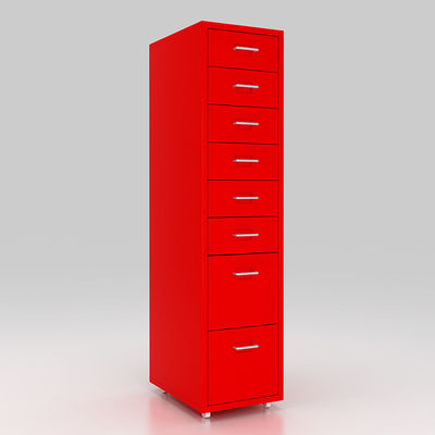 Gabinete de fichero móvil del metal de los cajones del almacenamiento de la sala de estar de los cajones del multicolor 8