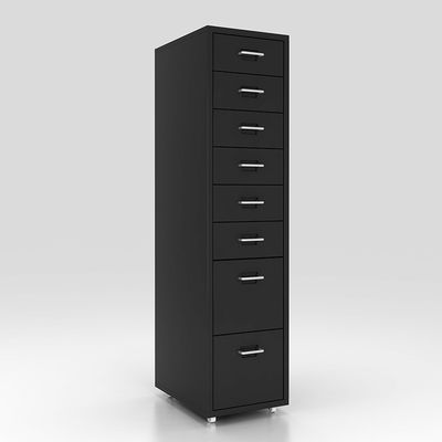 Gabinete de fichero móvil del metal de los cajones del almacenamiento de la sala de estar de los cajones del multicolor 8