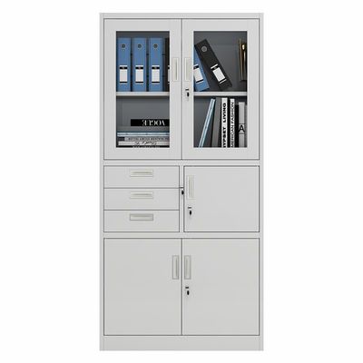 Gabinete de almacenamiento durable del metal de la estructura de KD con la caja segura
