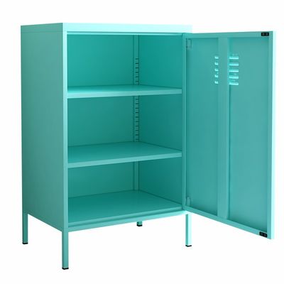 Armario de la altura del alto almacenamiento del pie de la sala de estar medio para el almacenamiento casero
