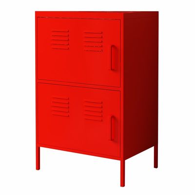 Gabinete de acero vertical del armario de la altura de las altas del soporte puertas de la pierna dos medio para el hogar