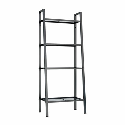Estante de acero del estante de las gradas del negro 4 de Ministerio del Interior con Mesh Board