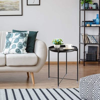 El pequeño café 21.5x19x1.9 avanza lentamente la bandeja de Sofa Side End Table With