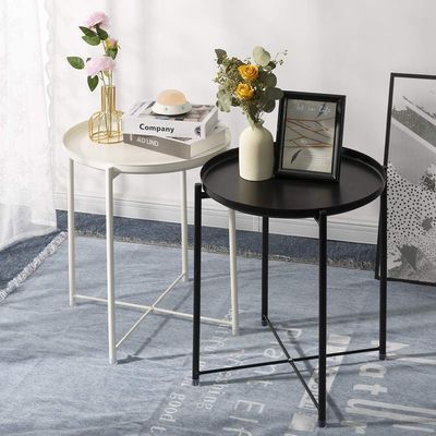 El pequeño café 21.5x19x1.9 avanza lentamente la bandeja de Sofa Side End Table With