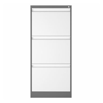 Oficina debajo del cabinete de archivo de acero negro del almacenamiento de los cajones del escritorio 3