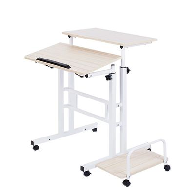 Tabla del estudio del metal del anfitrión W60cm del ordenador personal con altura ajustable