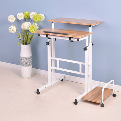 Tabla del estudio del metal del anfitrión W60cm del ordenador personal con altura ajustable