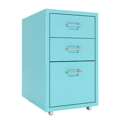 Gabinete de almacenamiento del maquillaje de los cajones del mueble 3 del negro de la estructura de KD