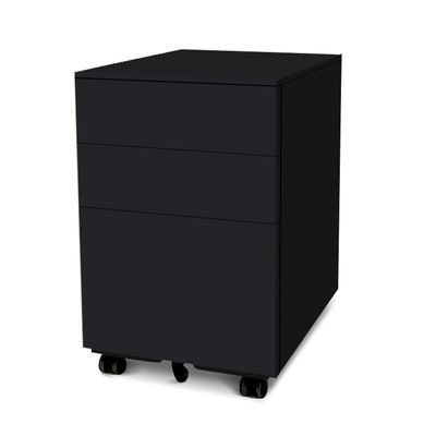 Montado completamente incluyendo el gabinete de fichero vertical delgado de los echadores