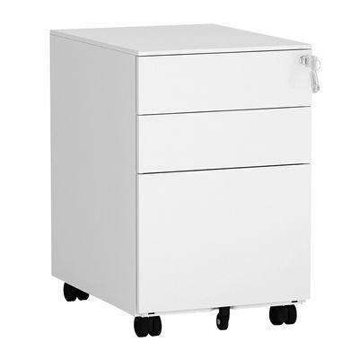 Montado completamente incluyendo el gabinete de fichero vertical delgado de los echadores
