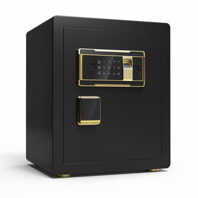Caja fuerte electrónica negra del hogar de la seguridad de la cerradura de la huella dactilar de la altura los 45cm