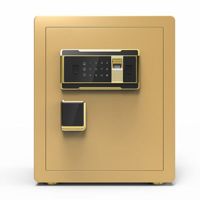 Caja segura de la seguridad elegante de la cerradura de la huella dactilar de Brown Digital con la caja interior