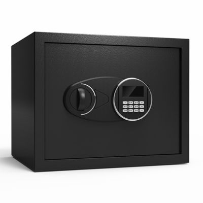 Caja de acero del bloqueo de teclas del telclado numérico de Digitaces de la seguridad de la caja de la contraseña de los fundamentos seguros negros de la cerradura