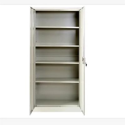 Gabinete de fichero de acero del metal de la puerta del armario 2 de Ministerio del Interior con 4 estantes ajustables