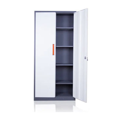 Gabinete de almacenamiento del metal de 2 de oscilación estantes ajustables de las puertas 4 para la oficina