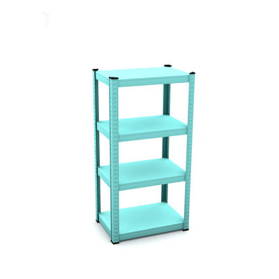 Organizador azul del almacenamiento del estante de acero de poca potencia del estante del estante de Sharehouse 4