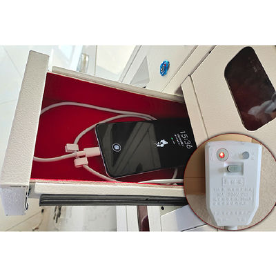 Gabinete de carga de almacenamiento del teléfono electrónico elegante del armario con la fuente del estado de excepción