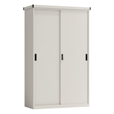 Armario de acero multi del gabinete de almacenamiento del balcón de la puerta deslizante de los colores para el uso en el hogar