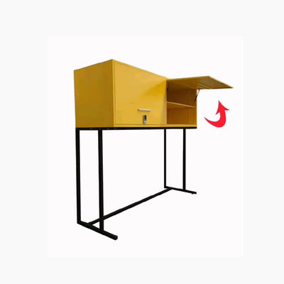 Muebles modernos de los gabinetes de almacenamiento del garaje del metal sobre el gabinete del aparcamiento