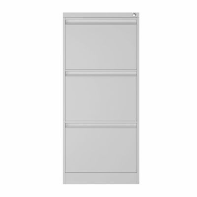 Metal lateral del gabinete de fichero de almacenamiento del cajón grande del espacio 3 gris claro