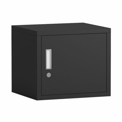 Pequeño armario del gabinete de almacenamiento del metal del acero del enrejado del hogar y de la escuela con llave