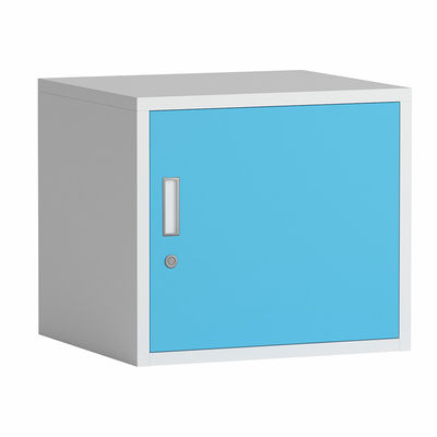 Bloqueo de teclas y estante de Gray Cube Storage Box With de la escuela del hogar del metal
