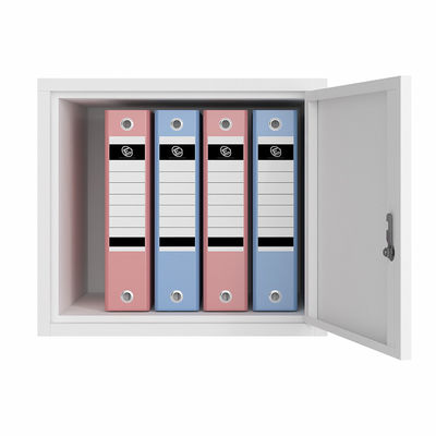 Bloqueo de teclas y estante de Gray Cube Storage Box With de la escuela del hogar del metal