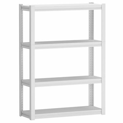 Almacenamiento ajustable del garaje del metal 4 estantes de poca potencia del estante de acero del estante de las gradas